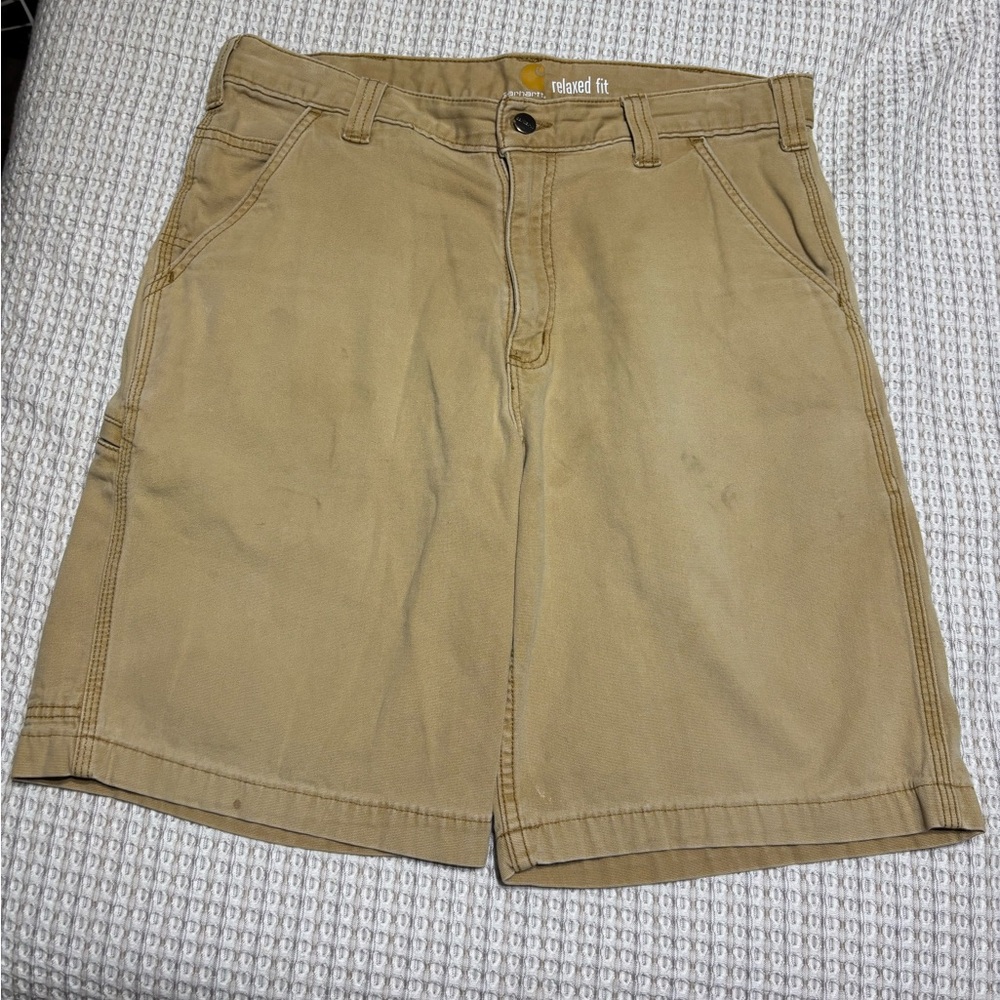 Carhartt Men's Tan Cargo Shorts